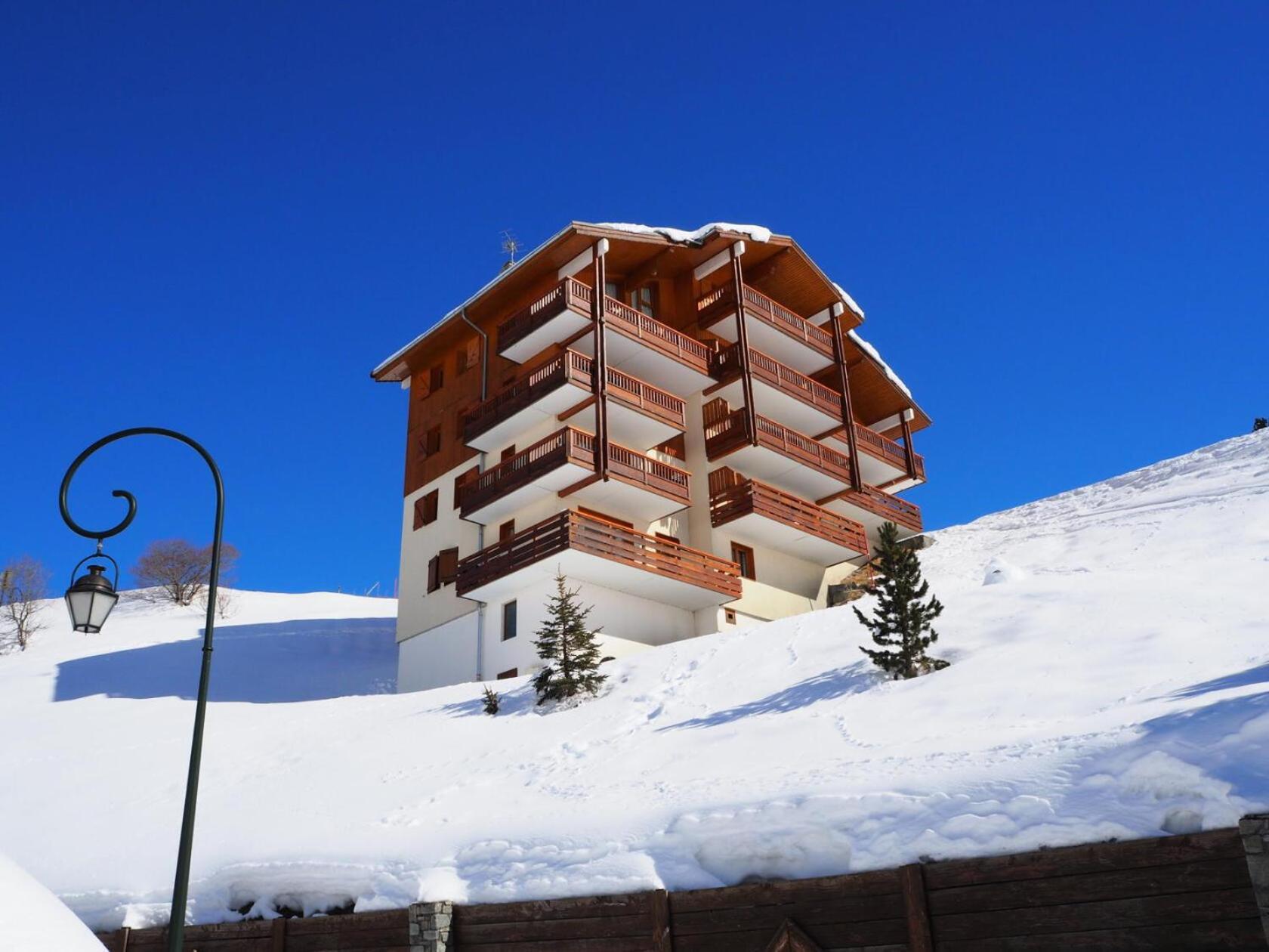 Residence Tetras Lyre - Appartement Duplex - Depart Et Retour Skis Aux Pieds - Balcon Mae-0204 Saint-Martin-de-Belleville Exterior foto